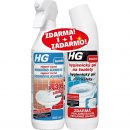 HG 1+1 zadarmo, 1+1 zdarma, Hygienický gel na toalety, Penový čistič vodného kameňa 3x silnejší