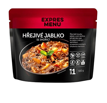 Hrejivé jablko so škoricou Expres Menu